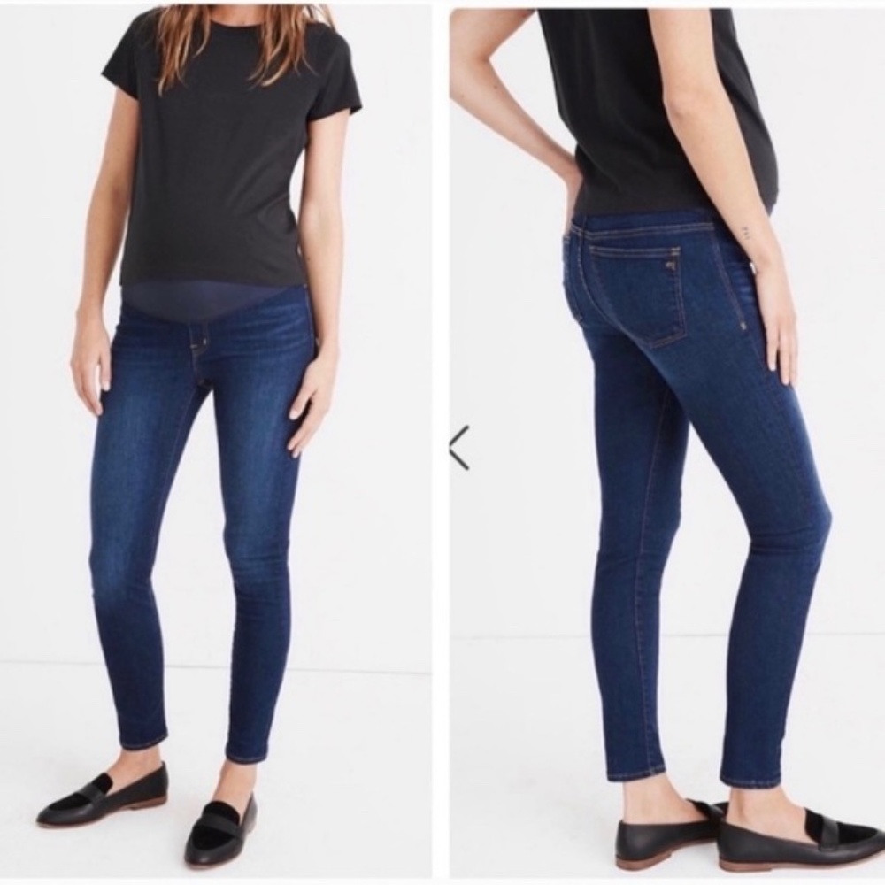 Madewell Maternity Over the Belly Skinny Jeans